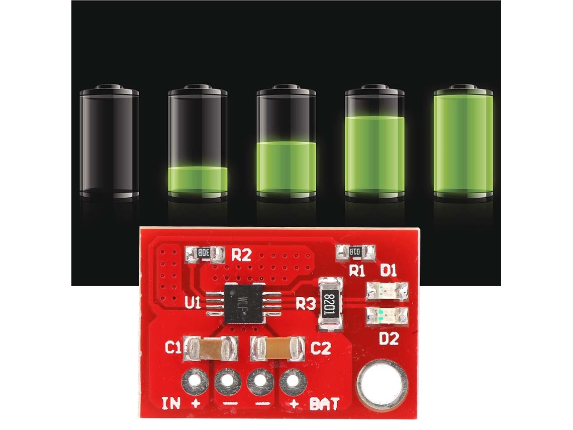 Bateria de lítio 18650 (proteção PCB, recuperação automática)