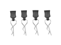 Mali 4pcs Clips de Corpo Rc com Alças para Wltoys 124008 124010 Peças de Reposição e Upgrade