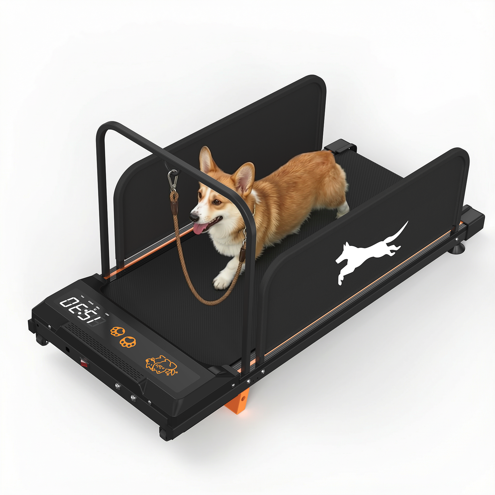 Esteira Para Cães Edição 2026 - Máquina De Treino Silenciosa E Portátil Para Filhotes, Ideal Para Exercícios Em Casa.