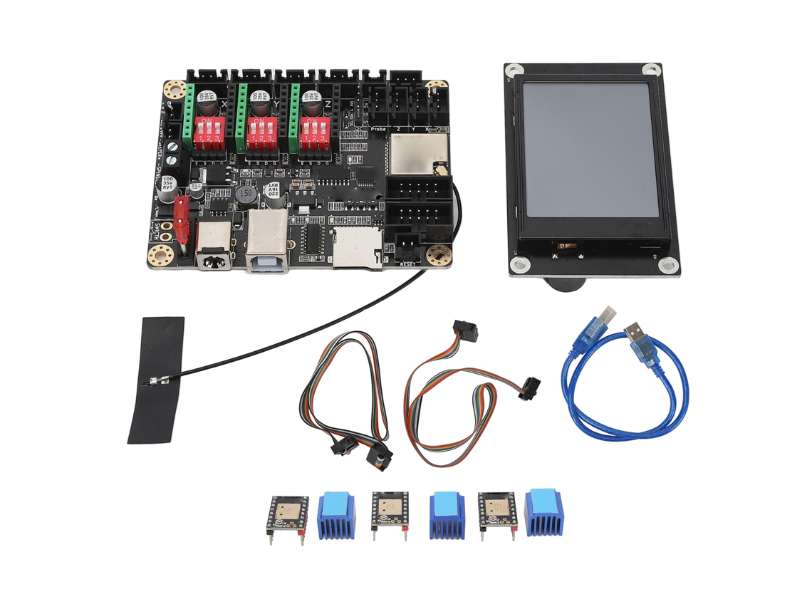 Placa mãe de Gravador a Laser 32 Bits com Tela Touch 2.4 Polegadas | S/MARCA