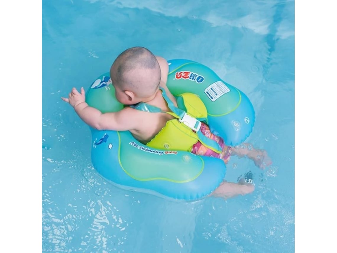 Bóia para Bebê Bóia Inflável para Piscinas Azul Xl 3 Brinquedos de Banho