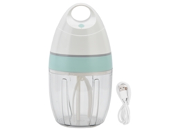 Batedeira elétrica para bolos, pequena ferramenta para assar em casa, batedor automático de ovos com USB