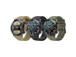 Relógio inteligente militar para homens, smartwatch robusto com monitor de frequência cardíaca e rastreador de condicionamento físico para bicicleta elétrica (atende e faz chamadas)
