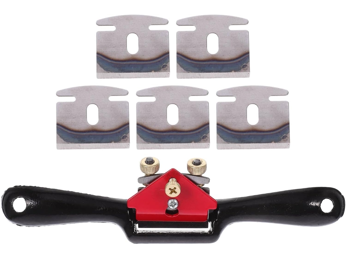 Plaina Manual Para Marcenaria Com Cabo Plano E Ergonômico, Compacta 5