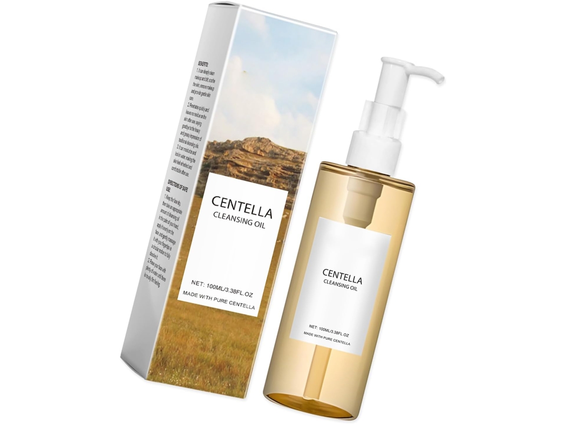 Óleo De Limpeza Centella, Limpador Facial Com Vitamina E E