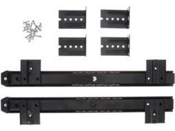 Corrediças Para Gaveta De Teclado Abaodam 1par Em Aço Com Acabamento Antiferrugem, Capacidade De Carga 10kg 22lb