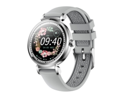 Pulseira Inteligente Halinuia Feminina Modelo Kc06 (monitor Ciclo Menstrual, Fc, Pressão Arterial, Correia De Silicone)