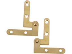 Dobradiças De Porta, 4 Pares De Dobradiças Giratórias Invisíveis Vintage Em Cobre.