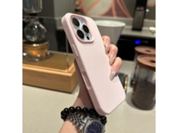 Capa Modilan Rosa Líquida, Tudo Em Um, De Silicone Com Botões.