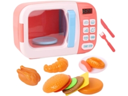Forno De Micro Ondas De Brinquedo, Brinquedo De Cozinha Com Som Forno De Micro Ondas Interativo Co Vayotoy