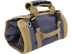 Bolsa De Ferramentas Enrolável Em Lona Resistente, Design Portátil Para Eletricistas, Carpinteiros E Marceneiros