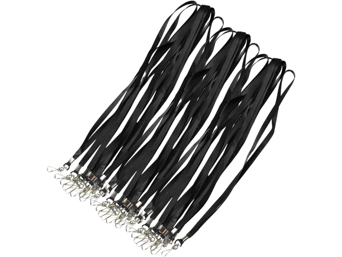 Betooky Conjunto De 50-porta Crachás Com Cordão Em Poliéster Resistente Trabalho, Escritório E Feiras Comerciais
