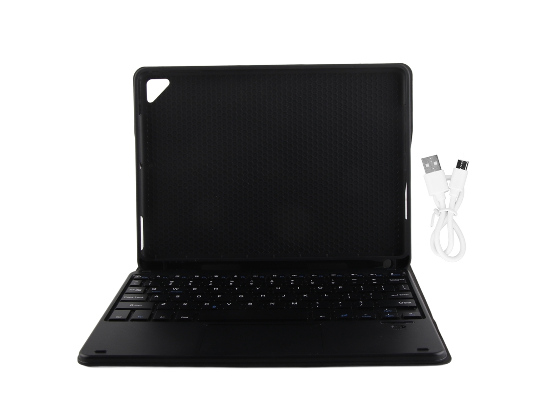 Capa De Teclado Bluetooth Sem Fio (com Touchpad E Suporte Para Caneta)