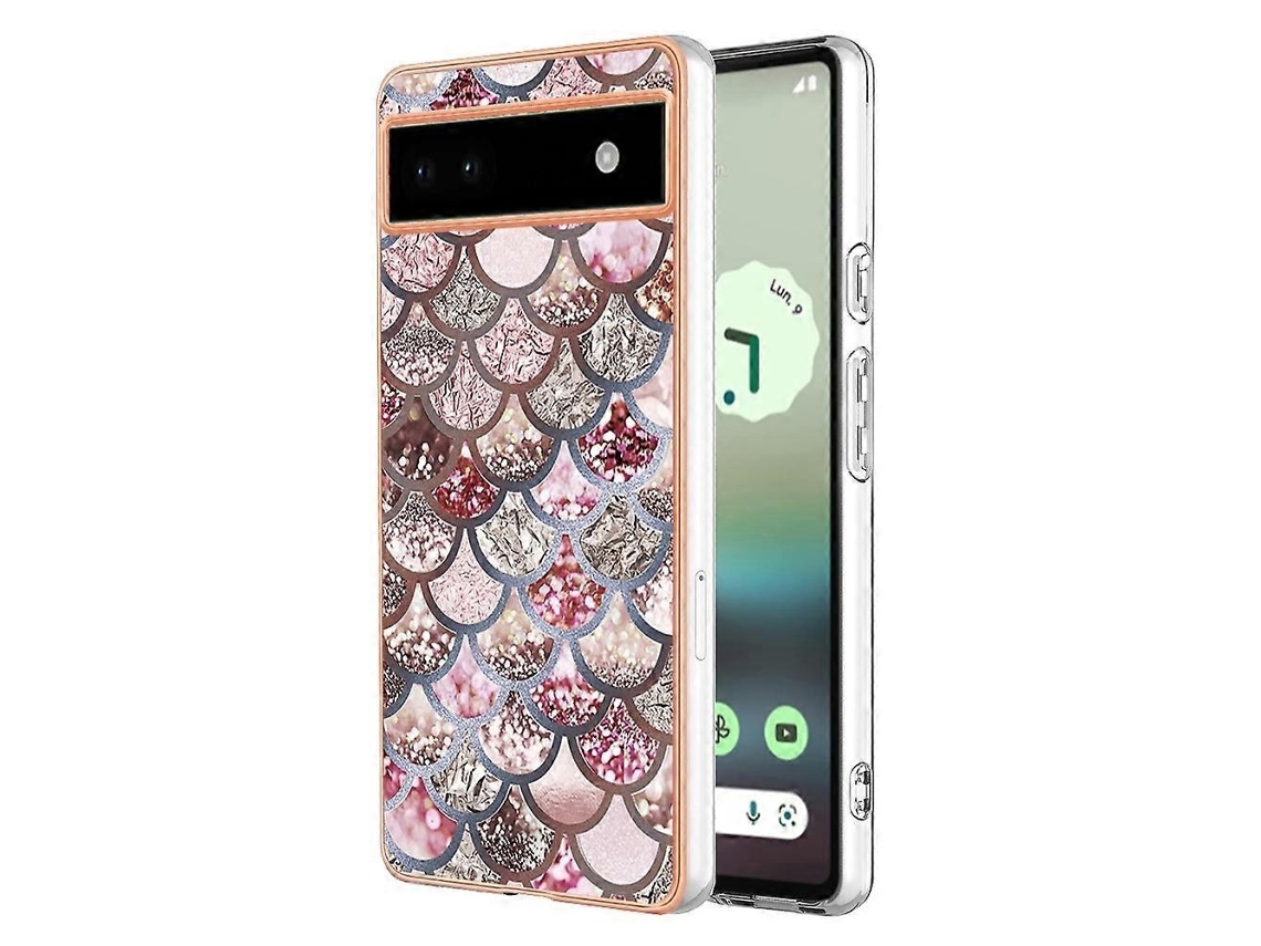 Capa Telemóvel Em Tpu Com Proteção Anti-choque Para Google Pixel 6a Elysve