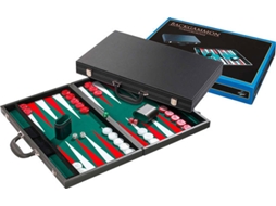 Torneio Philos Backgammon verde 54x32cm