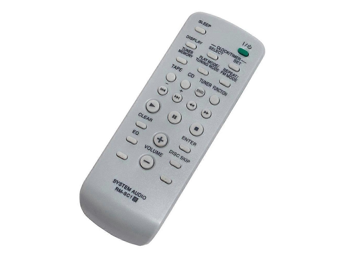 Controle Remoto De Substituição Rm-sc1 Aplicável Aos Sistemas Estéreo Mini Hi-fi Da Sony: Mhc-gx450, Cmt-ne3, Mhc-gx250 E Mhcgx450.
