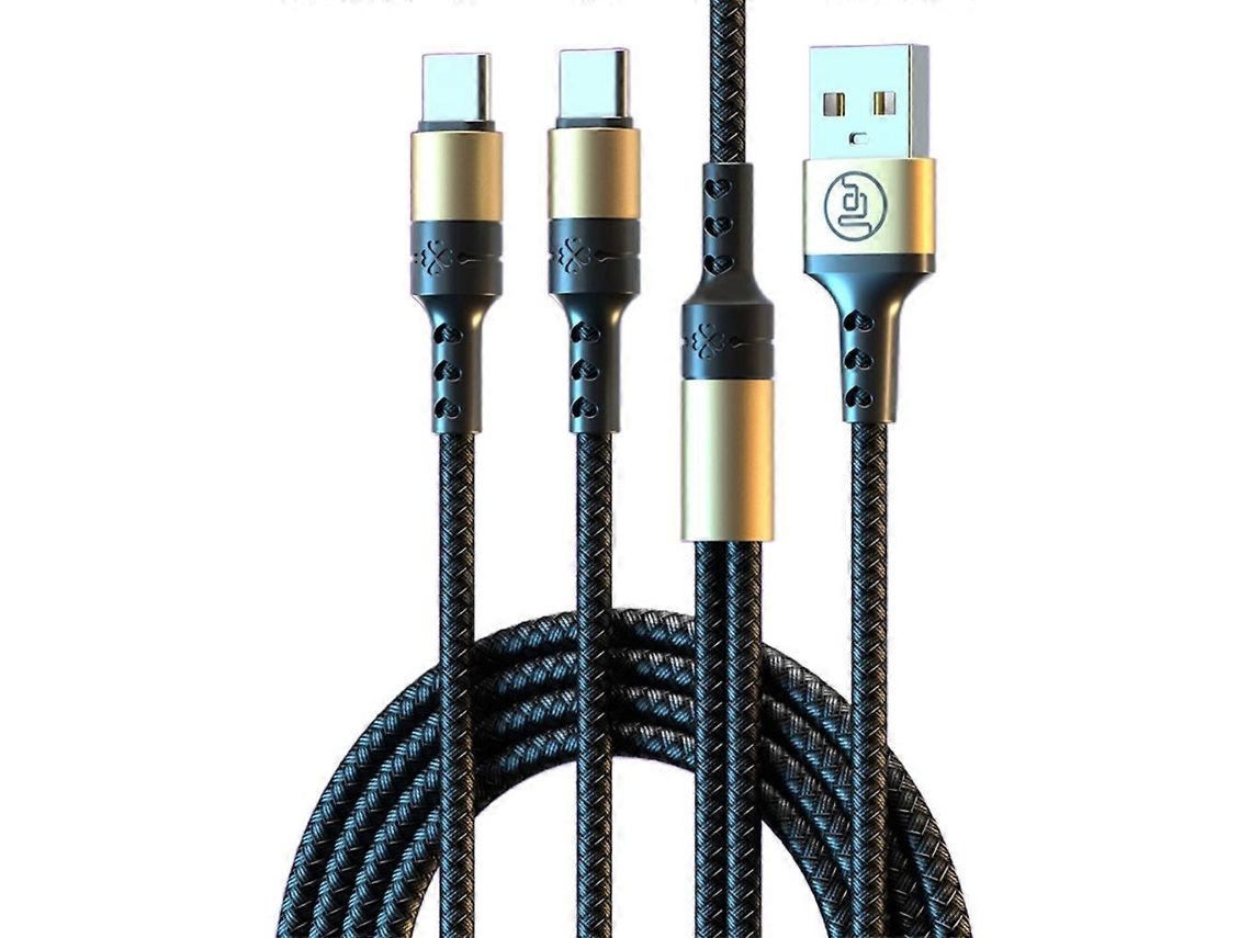 Lurelia Cabo Usb-c, 5 V, 2m, Revestimento Entrançado