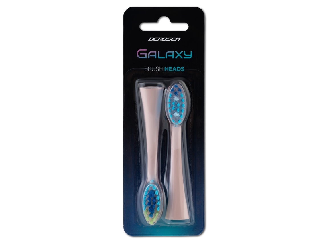 Cabezales De Cepillo De Dientes Sónico Galaxy Berdsen - Paquete De 2 Piezas