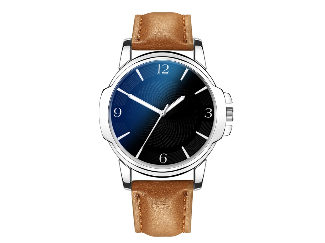 Relógio de quartzo clássico e elegante para homens, estilo executivo, presente decorativo.
