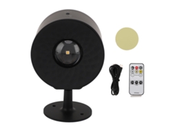 Aplique de parede LED magnético sem fio 360° com controle remoto e toque 3 modos de cor S/MARCA