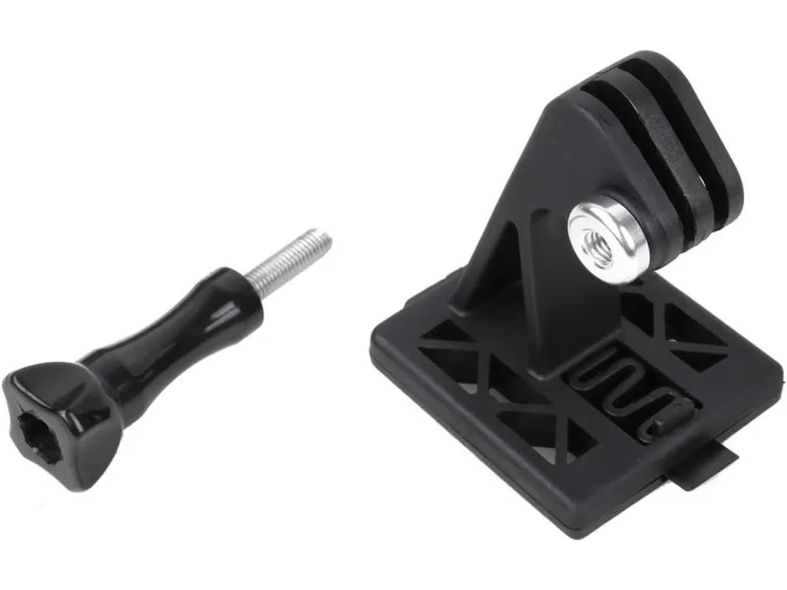 Suporte Para Câmera Em Capacete Instalação Rápida Design Anti Vibração Melhora A Perspectiva Fotos De Aventura Adaptador