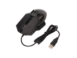 Mouse Gamer LAXISCREED (com Fio, Silencioso, Iluminação Rgb)