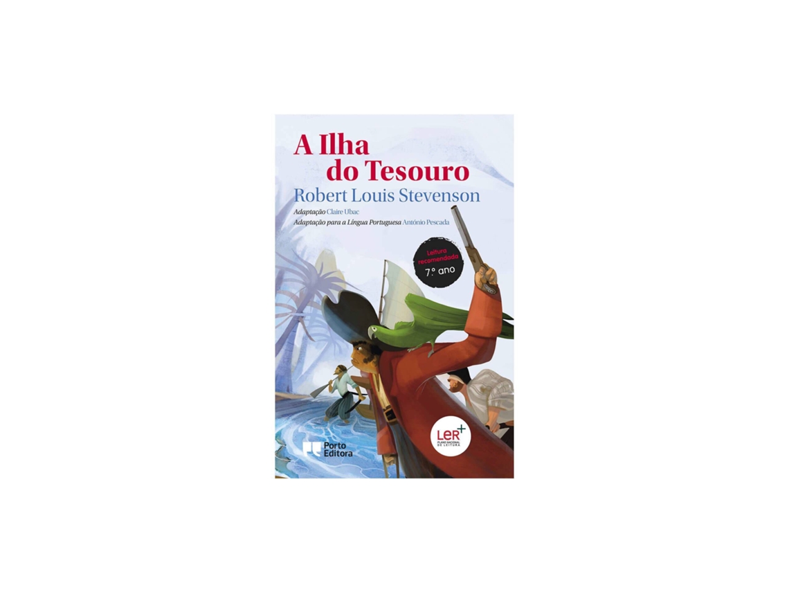 Livro A Ilha do Tesouro de Robert Louis Stevenson (Português)