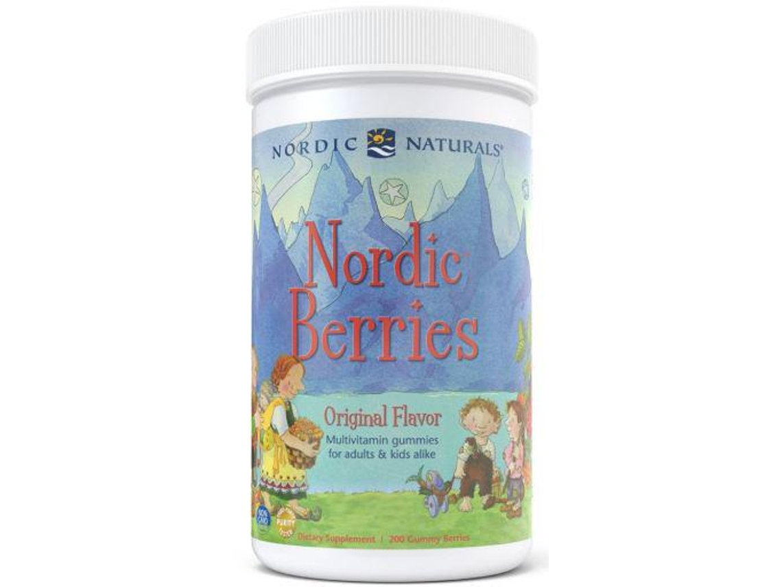 Nordic Naturals Nordic Berries 200 Gummy Berries 825 Gr
