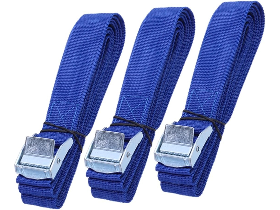 Kit De 8 Cintas De Amarração Multiuso Em Nylon Para Quadriciclos E Motocicletas, Ideais Para Bagagem E Atividades Ao Ar