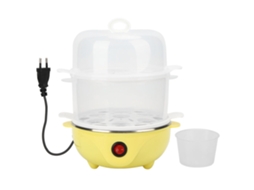 Mini Cozedor De Ovos Doméstico De Dupla Camada, Utensílio De Cozinha, Plugue Ue 220v