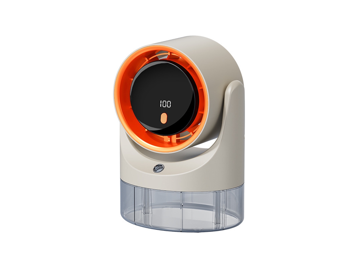 Ventilador de Mesa EIFSON com Névoa de Água e Ecrã Digitalbege