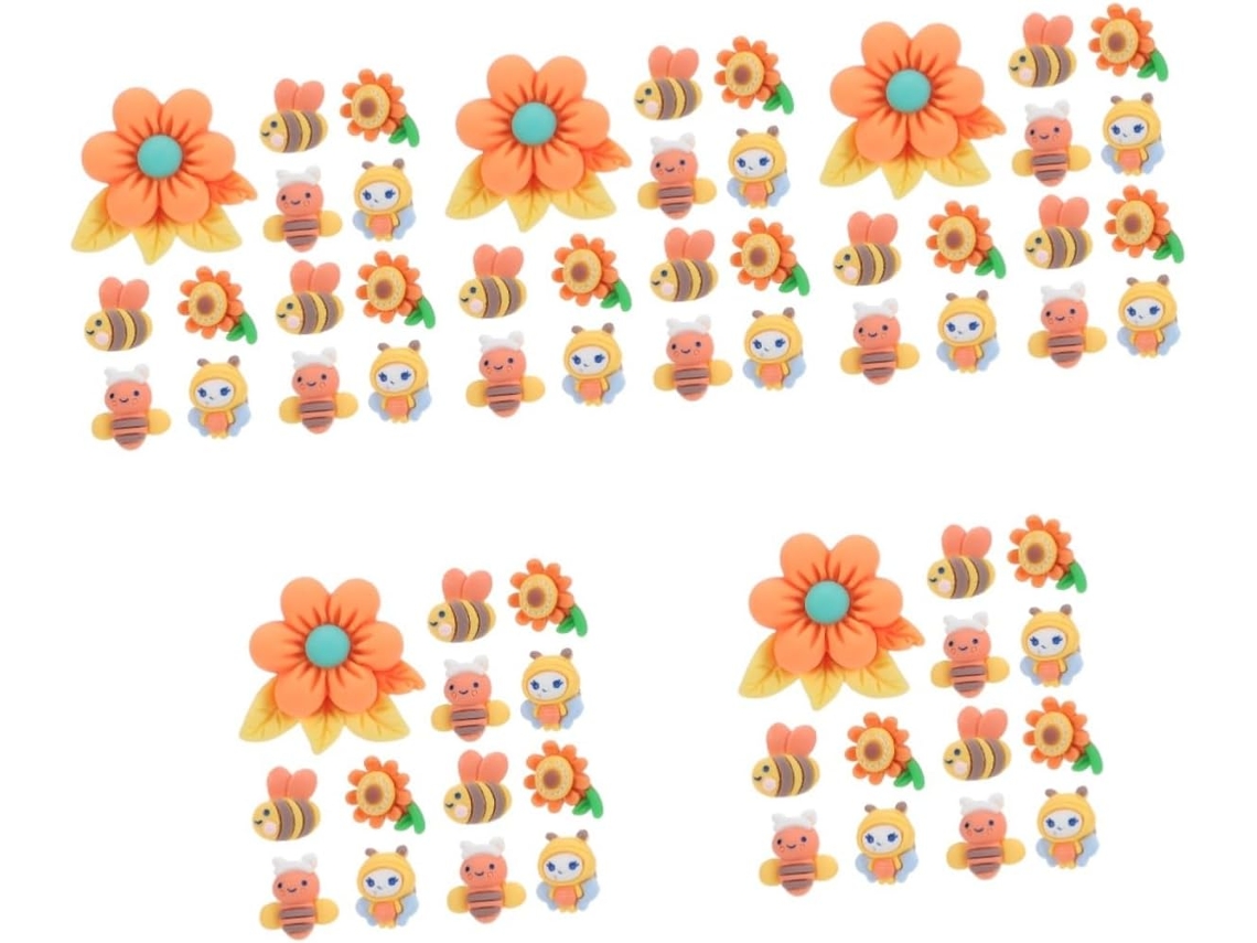 Tehaux 150 Alfinetes Decorativos, Com Design De Flor E Abelha, Para