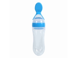 Biberão de Silicone LAXISCREED 90ml com Colher