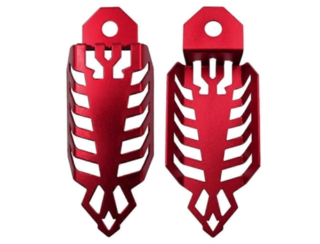 Universal Motorcycle Shock Absorber Protective Cover Front Rear Fork Decors Djkbg