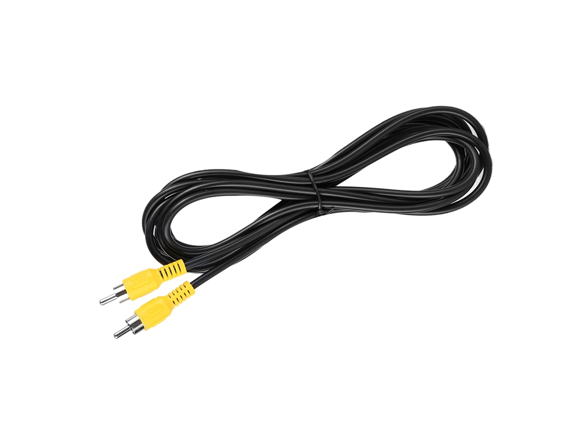 Adaptador Conversor De Av Macho Para Macho Cabo Coaxial Áudio Vídeo Digital 2m