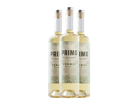 Vermute PRIMO DE LANZAROTE Blanco Malvasía (0.75 L - 3 Unidades)