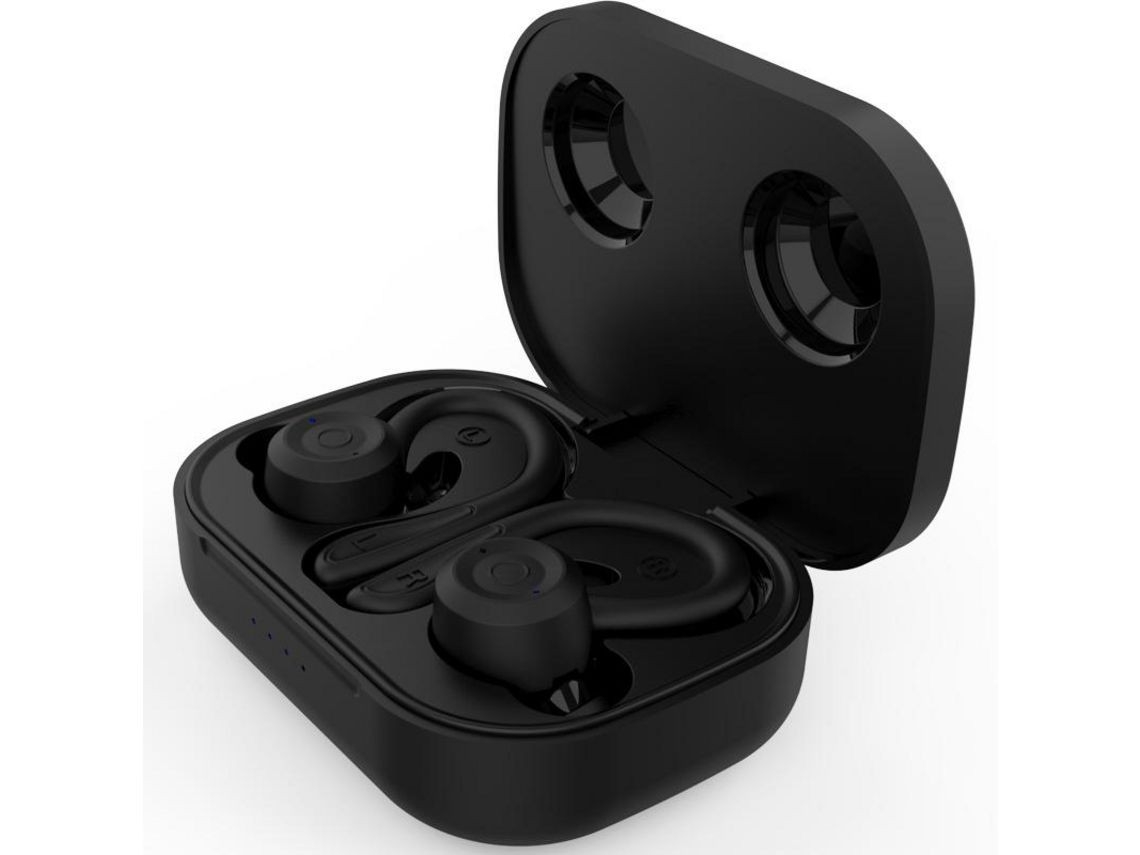 Fones de ouvido Bluetooth sem fio, resistentes à água e ao suor.