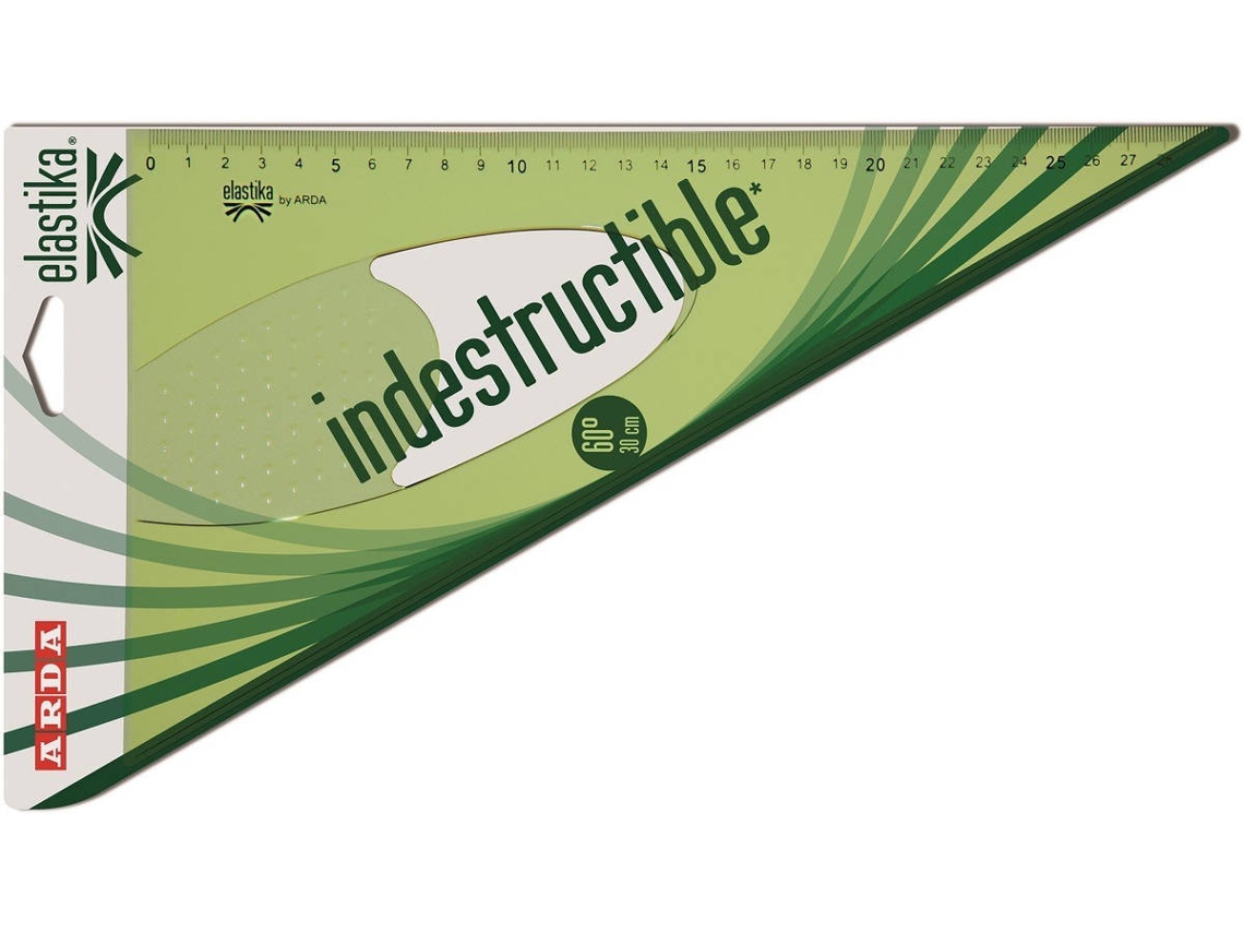 Esquadro ARDA Indestructible 60º (Verde - 30 cm)