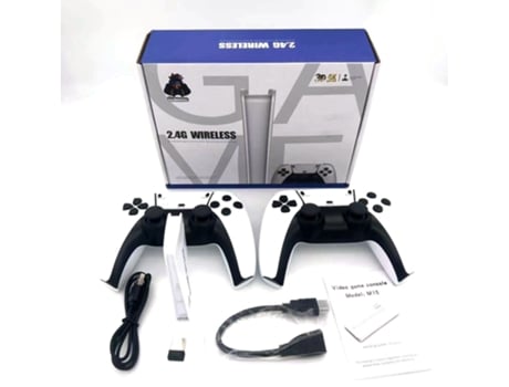 Console De Games M15 Com Controle Sem Fio Hd Para Jogos Na Televisão De Casa, 64 Gb