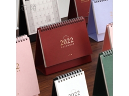 Calendário De Escritório 2022, Simples, Elegante, Com Textura, Design Clássico, Multifuncional, Para Notas, Roxo, Grande