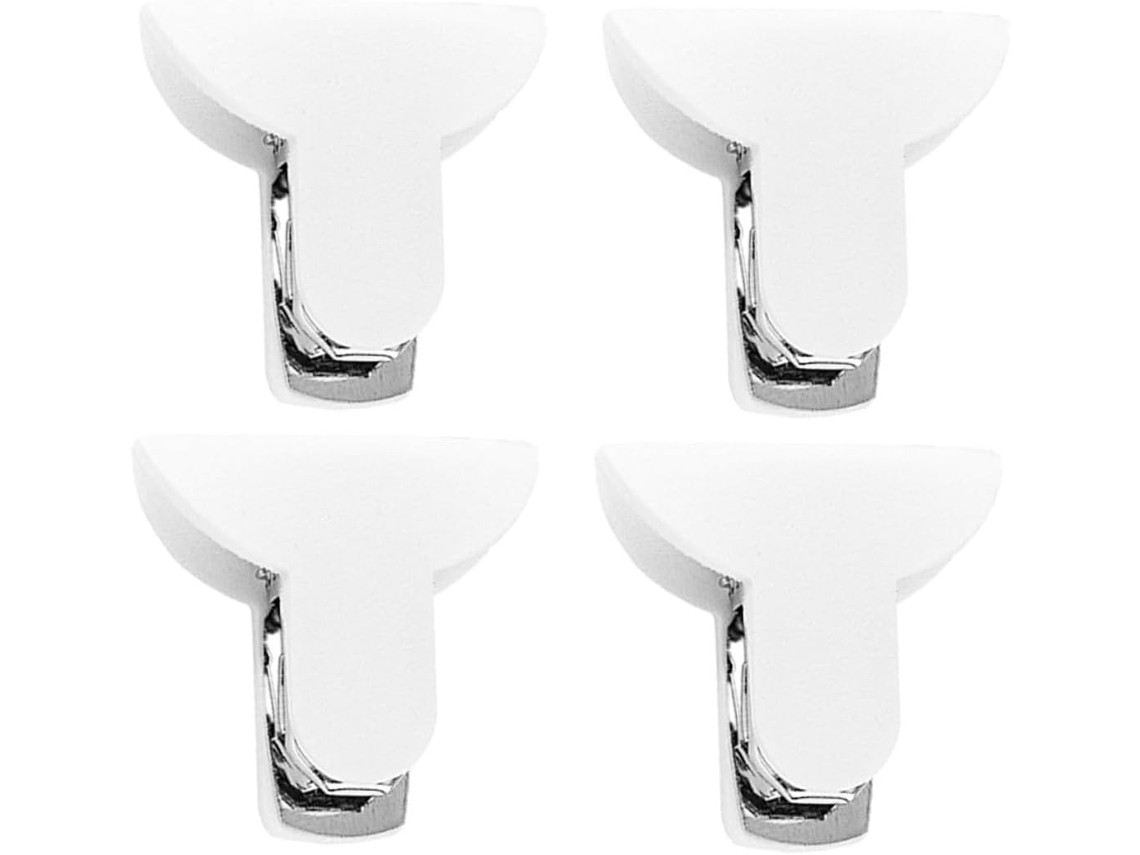 Presilhas para Edredon Antiderrapantes Ukcoco em Metal e Espuma, Lençol Fixadores, Conjunto de 4 Peças, Acessórios