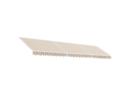 Tecido de substituição para toldo VIDAXL Multicolor Tecido (580x295 cm)