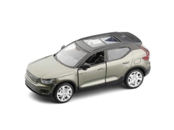 Miniatura De Carro Volvo Xc40 Em Escala 1:32, Feita Metal Fundido, Com Mecanismo Fricção, Som E Luz. Ideal Para Colecionadores Co -aquaforge