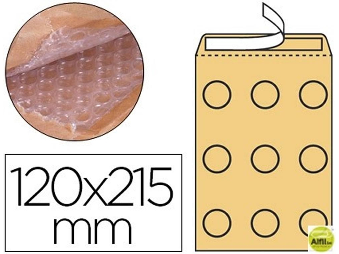 Envelope Borbulhas Q Connect 120X215Mm0