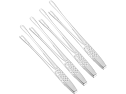 Pinças Para Churrasco Em Aço Inoxidável 304, Conjunto De 4 Peças, Resistentes E Portáteis, Ideais Para Festas E