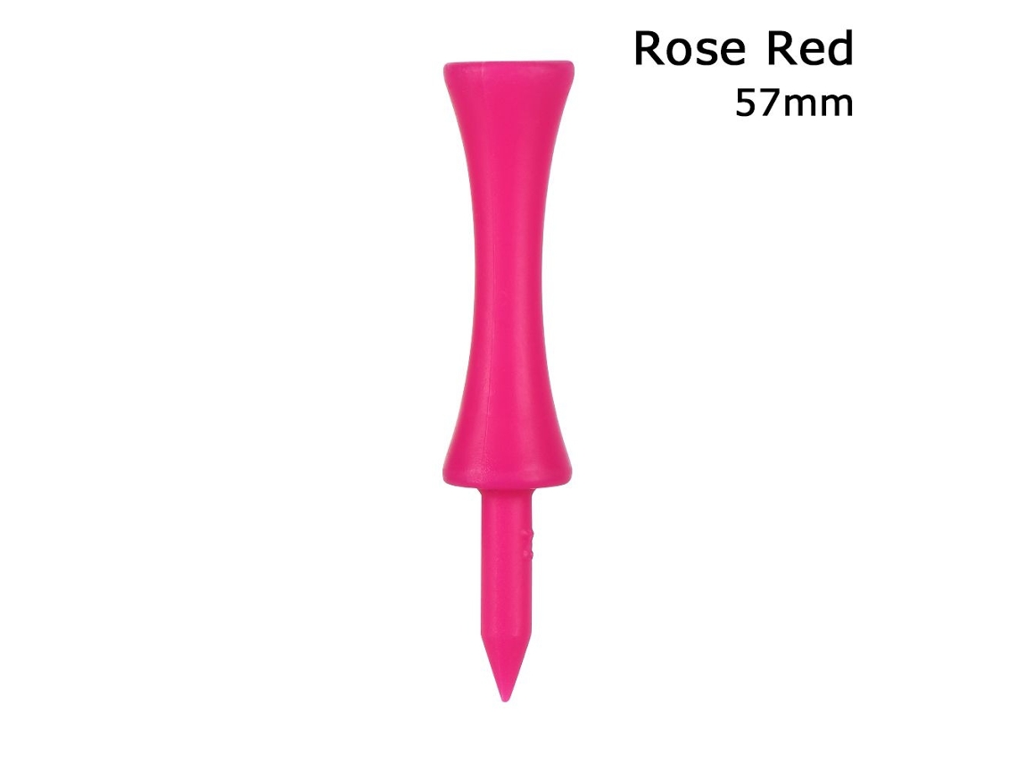 Lurelia Suporte Para Tees De Bola De Golfe Rosa Vermelho 57 Mm