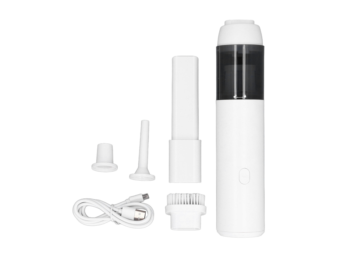 Aspirador de Carro Sem Fio Portátil 120w 43000rpm Sucção Forte 1800mah S/MARCA