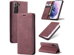 Capa para Samsung Galaxy S21 PHONESHIELD Caseme Elite Roxo