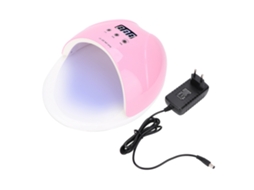 Lâmpada De Unhas Uv Led Potente 50w Secagem Rápida Sensor Automático Lâmpada De Manicure