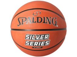 Bola SPALDING de Basquetebol Tamanho 5 (Silver)